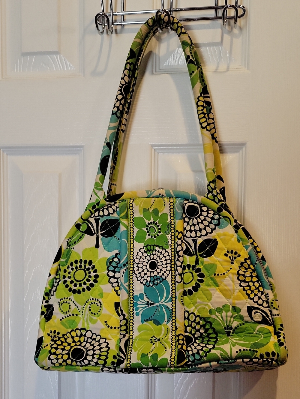 Vera Bradley Set Kisslock Bag & Matching Wallet Set